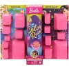 Barbie Color Reveal Deluxe poupée avec 25 éléments mystère, 15 sachets surprise, thème carnaval & concert, jouet pour enfant,