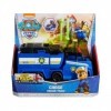 cavernedesjouets Coffret pour Pat Patrouille - Camion de Police avec Chien Chase 22 cm - Set Collection Truck Rescue + 1 Cart