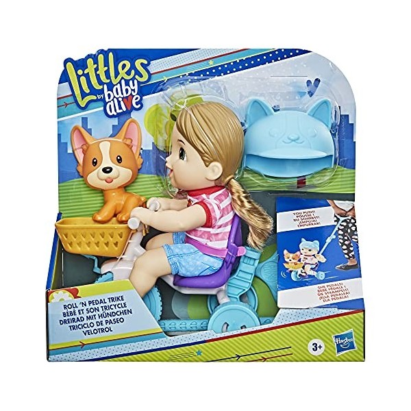 Baby Alive - Poupées Littles - Bébé et Son vélo