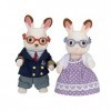 Grand-pere, grand-mere de Sylvanian poupee Chocolat lapin cormoran -68