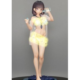 ForGue Figurine Hentai Figurine Anime Fille Figurine Ecchi Original -Mizu O Nomasetekurenai Doukyuusei- 1/7 Vêtements Amovibl