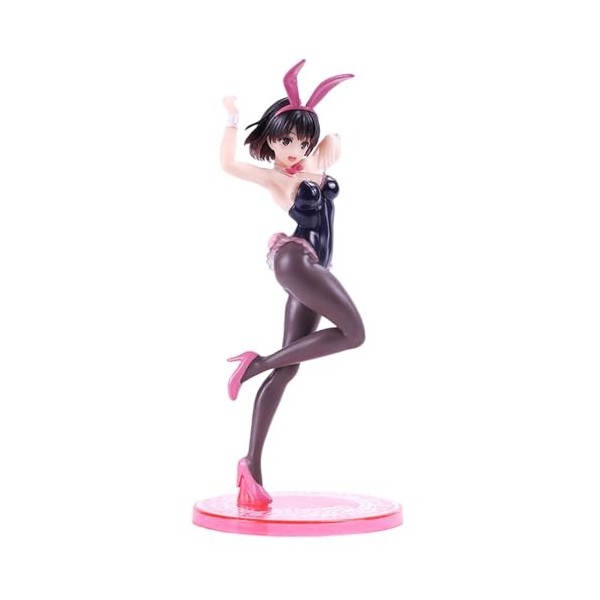 PelcoR Figurines danime Ecchi - Kato Megumi - Bunny Ver.Hentai Figure/Figurine daction/Figurines de Jouets de Dessin animé/