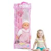 Poussette de poupée pour Tout-Petits,Ensemble de Landau Pliant Soft Body Babies Doll Inclus Fun Play Combo Set - Funny Girl P