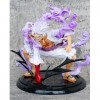 KAMFX Chiffre danime Figurine dune Seule pièce Monkey D. Luffy Posture de Combat Figurine Dessin animé Statuette en PVC Jou