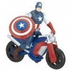 Marvel Avengers Captain America Figurine et véhicule 15,2 cm