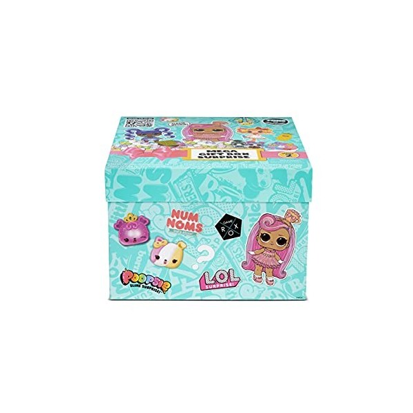 Na! Na! Na! Surprise- Mega Série 2 pour Enfants, Coffret Cadeau mystère avec + de 25 LOL Surprise, Lalaloopsy, Num Noms, Moj 