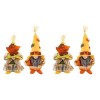 GANAZONO 4 Pièces Gnomes daction De Grâces Gnomes Suédois en Peluche Poupée GNOME du Jour De Thanksgiving Elfe Scandinave No