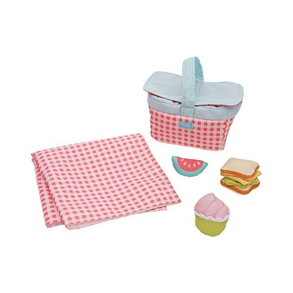 Manhattan Toy Stella Collection Picnic Ensemble de Jeu de Pique-Nique Baby Doll 5 pièces pour poupées Stella de 30,48 cm et 3