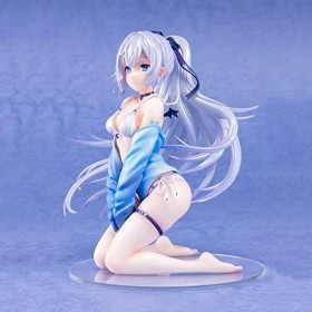 BOANUT ECCHI Figure Aqua-Chan Maillot de Bain à Genoux Ver. 1/7 vêtements Amovibles Figure complète Anime Figure Collection p
