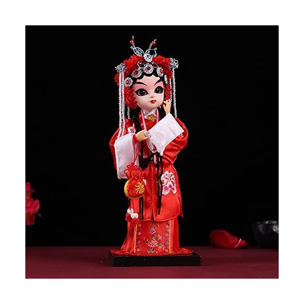 Poupées chinoises dopéra de Pékin qui sont très appropriées for les cadeaux, poupée de dessin animé de 9 pouces Figurine de 