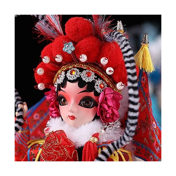 Poupées chinoises dopéra de Pékin qui sont très appropriées for les cadeaux, poupée de dessin animé de 9 pouces Figurine de 