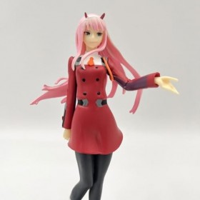 NEWLIA Figurine danime Ecchi Figurine complète FRANXX Zero Two Figurines daction Objets de Collection animés Modèle de Pers