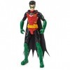 BATMAN Figurine Robin de 30,5 cm, pour Enfants à partir de 3 Ans, 6060023, Gris