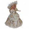 Sharplace 40cm Vintage Porcelaine Femmes Figure Artisanat Beige