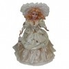 Sharplace 40cm Vintage Porcelaine Femmes Figure Artisanat Beige