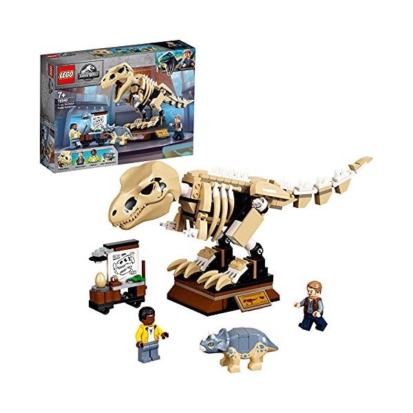 LEGO 76940 Jurassic World L’Exposition du fossile du T. Rex