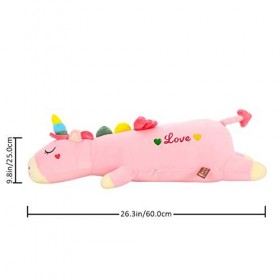 NUOBESTY Poupée Licorne De Style Fête Jouet De Poupée en Peluche De Dessin Animé Jouet De Licorne De Dessin Animé Jouets De P