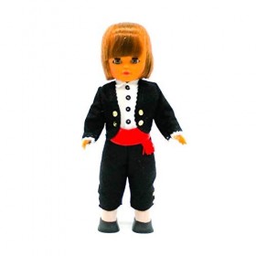 Folk Artisanat Poupée régionale collection 35 cm Robe typique Burgalés Burgos Fabriqué en Espagne