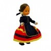 Poupée collection régionale 35 cm. Robe typique Soriana Soria, fabriquée en Espagne par Folk Artisanat poupées