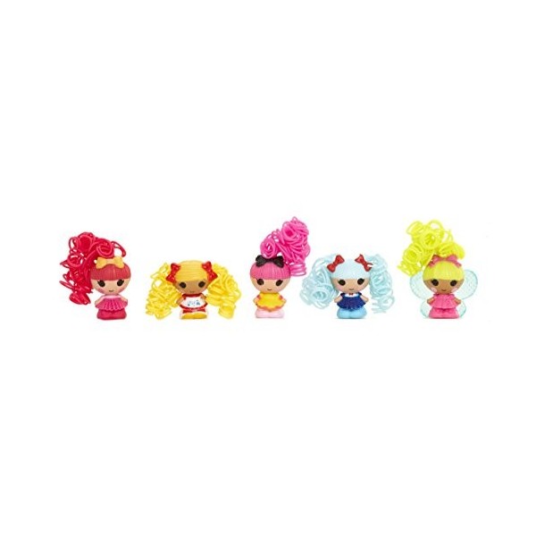 Lalaloopsy MGA Entertainment 534280GR - Poupée - Tinies avec Cheveux - Lot de 5 - Design 1