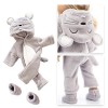 Vêtements De Poupée, Chaud Et Mignon, Pyjama Animal Une Pièce, Vêtements pour Fille, Jouet pour Poupée De 18 Pouces pour Enfa