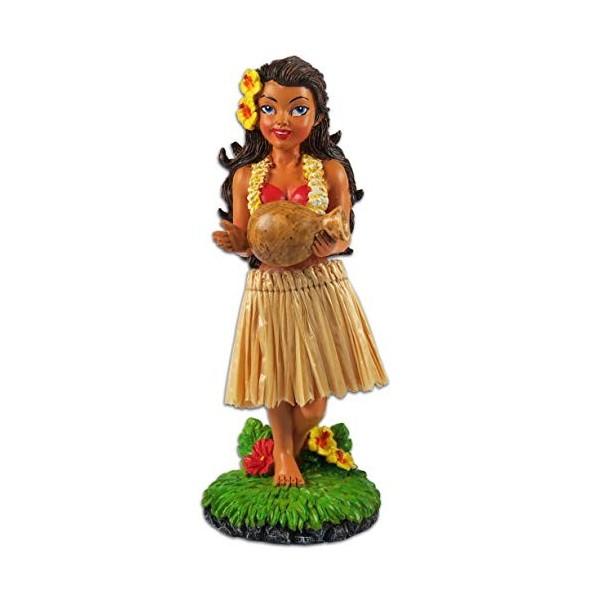 KC Hawaii Hinu IPU Hula Girl Poupée de tableau de bord