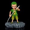 QDLONG One Piece Roronoa Zoro 16cm / 6.2inch Enfance Styling Tirez Le Couteau Action Figure Anime Figure/Statue Modèle/Poupée