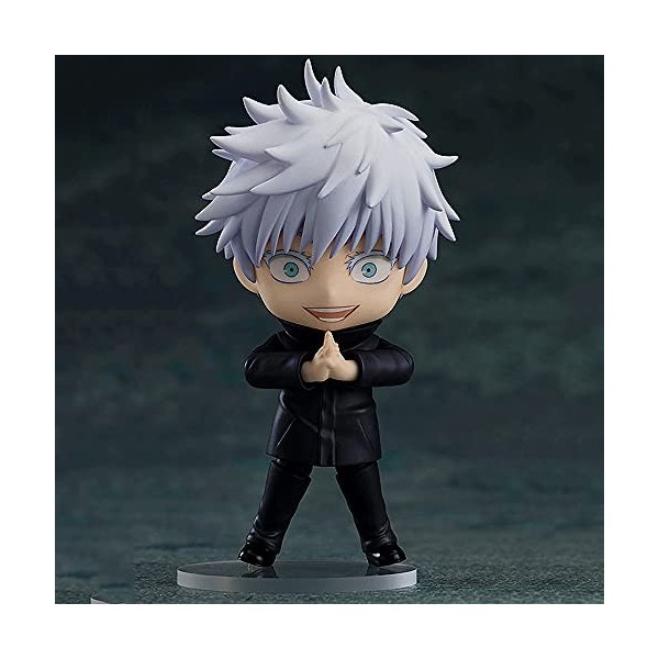 EASSL Figurine mobile Nendoroid Gojo Satoru, la figurine est tirée de lanimation, la posture debout mesure 3,9 pouces de hau