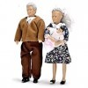 Dollhouse Miniature Grandparents