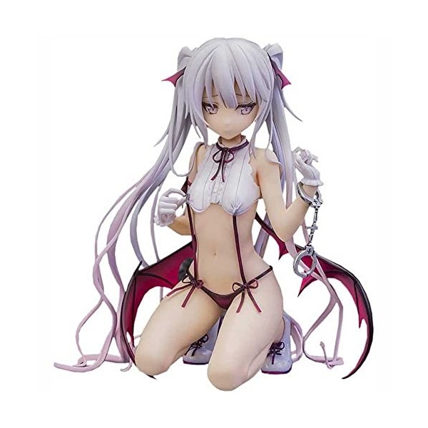 POMONO 1/6 Ecchi Figure Waifu Figure Fubin Na Akuma-Chan Anime Personnage Statues Position Agenouillée Modèle Collection Stat