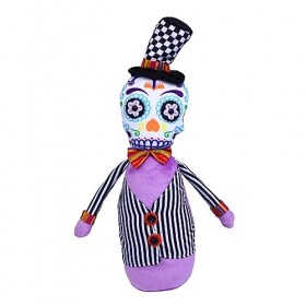 Abaodam Halloween Crâne Poupée Halloween Party Décoration Scandinave Nisse en Peluche Gnomes Quagsire en Peluche Halloween Ar