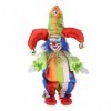 KODORIA Figurine de clown pour Halloween, décoration de table, bureau, 6