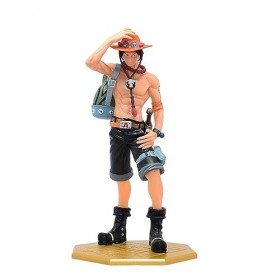 KAMFX Figurine dune Seule pièce Portgas·D·Ace Chiffre danime Figurine Dessin animé Statuette en PVC Jouet de Collection Déc