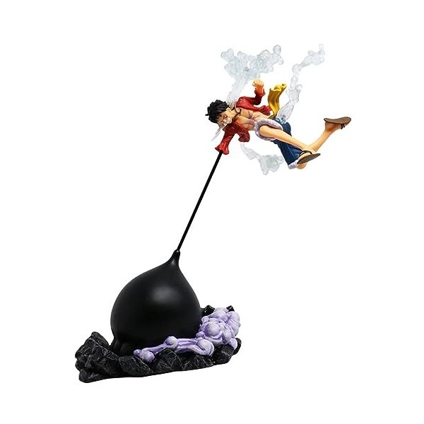 KAMFX Figurine dune Seule pièce Monkey D. Luffy Forme de Combat Chiffre danime Figurine Dessin animé Statuette en PVC Jouet