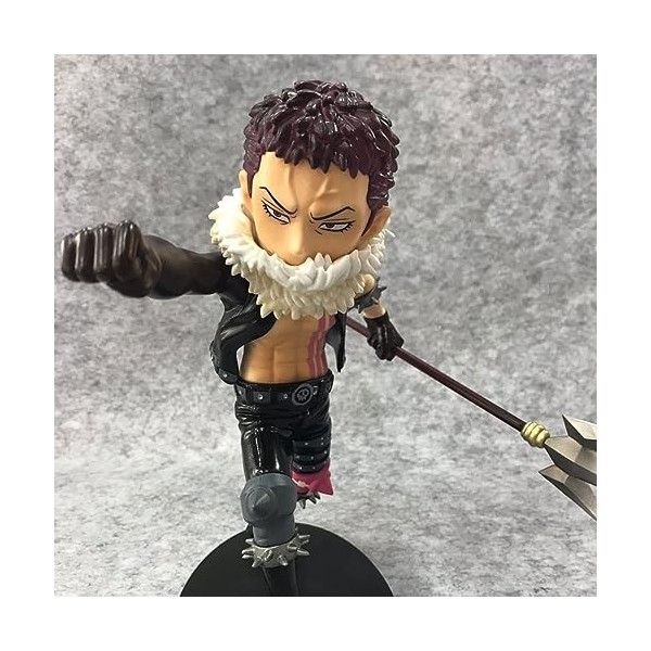 KAMFX Figurine danime One Piece Figurine Charlotte Katakuri Figurines daction Dessin animé Personnage de Bande dessinée mod