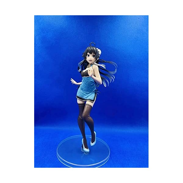 QDLONG Anime Figure Yukinoshita Yukino Cheongsam Forme Mignonne Loli Belle Fille Dessin Animé Modèle/Statue/Modèle Action Fig