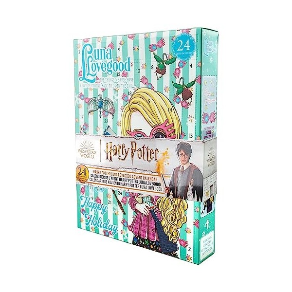 Cinereplicas Harry Potter - Calendrier de lAvent Luna Lovegood - Licence officielle