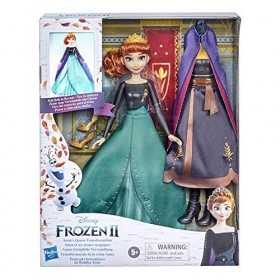 Disney La Reine des Neiges 2 - Poupée Princesse Disney Anna et Ses Tenues Magiques E9419
