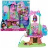 Gabby et la Maison Magique - Gabbys Dollhouse - Playset Cabane Fée Minette - 2 Figurines + Accessoires - Effets Lumineux - D