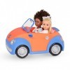 Glitter Girls- GG Convertible Car & 14" Doll Fifer, GG51116Z