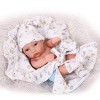 10 Pouces Reborn Bébé Poupées Garçon/Fille pour Enfants Cadeau Look Réel Toucher Silicone Reborn Poupée Réaliste Nouveau-Né R