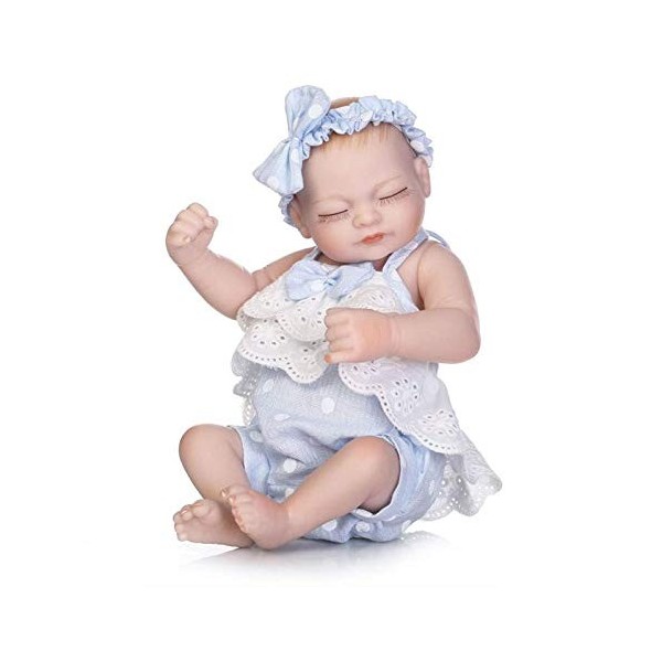 Poupées De Bébé Reborn DApparence Réelle, Garçon Et Fille, 10 Pouces, 26 Cm, Faites À La Main, en Silicone Souple, Jouets po
