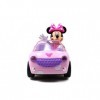 Majorette Jada - Disney - RC Minnie Roadster - Voiture Télécommandée - Figurine Minnie Incluse - Dès 3 Ans - 253074001ONL Ros