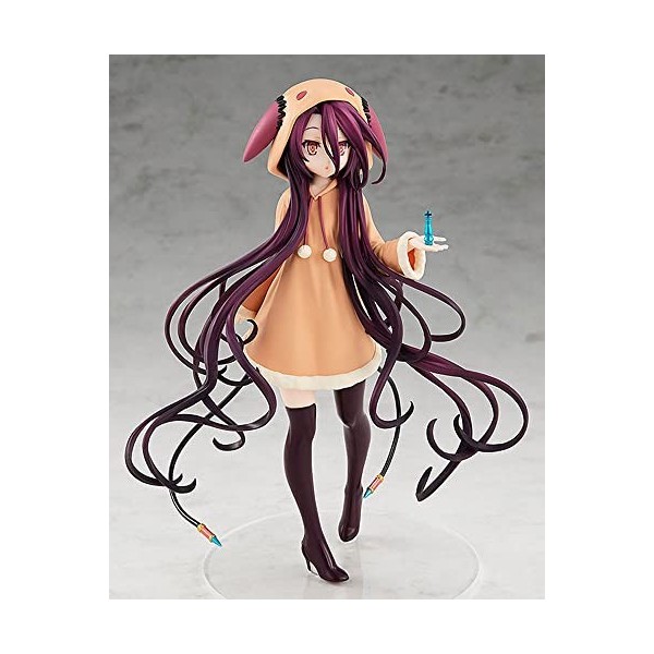 MKYOKO Figurine daction - No Game No Life Zero Schwi-ECCHI Figure/Statue danime/Jolie Fille Adulte/Modèle de Collection/Mod