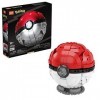 Mega Construx Pokemon Poké Ball Géante à construire, jeu de briques de construction, 303 pièces, pour enfant dès 10 ans, HBF5