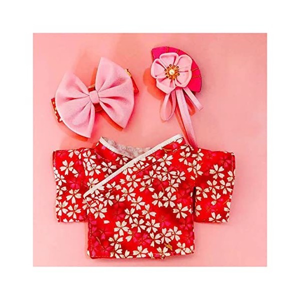 GUISHANLI Costume de poupée de 15 cm 20 cm DIY Mini Accessoires Mignons Couleur : 2, Taille : 20cm Doll Clothes 