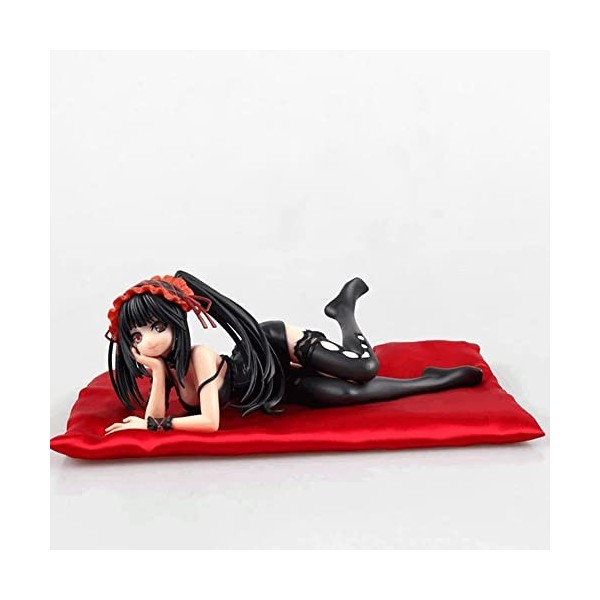 BRUGUI Personnage Original Date A Live -Kurumi Tokisaki- 1/7 Sleeping Pose Ver. Figurine de Personnage danime de boîte de po