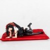 BRUGUI Personnage Original Date A Live -Kurumi Tokisaki- 1/7 Sleeping Pose Ver. Figurine de Personnage danime de boîte de po