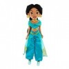 Disney Store Poupée de Chiffon Princesse Jasmine, Aladdin, 48 cm / 18", Jouet avec Une Tenue Deux pièces Chic et Un Bandeau, 