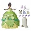 Disney Princess- Disney Princesse Styling Surprise Tiana Mini Jeu de poupée avec Robes et Accessoires, Jouets pour Filles à p